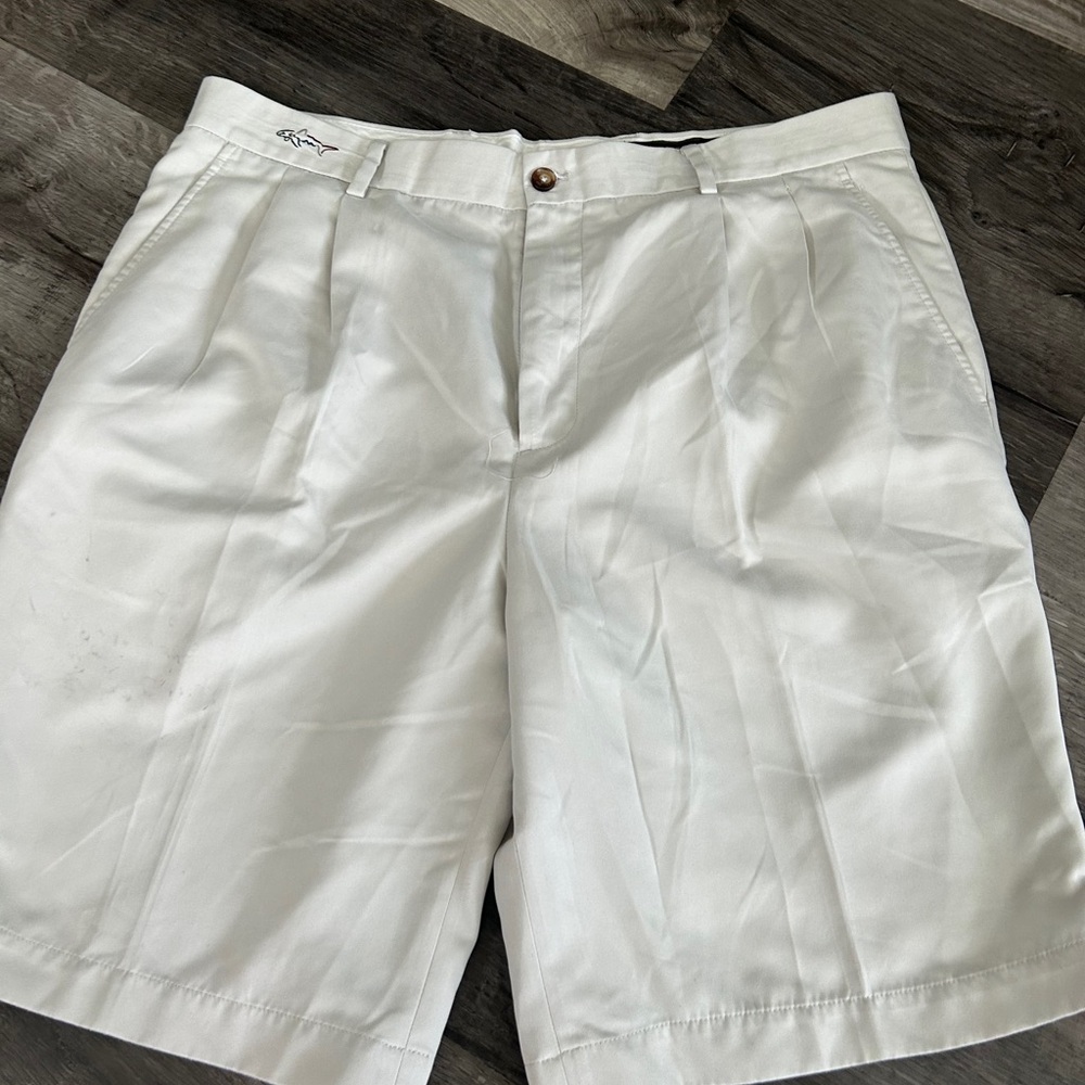 Classic White Men's Shorts